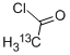 structure of CAS# 14770-40-2, Acetyl Chloride (2-13C)
