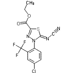 CAS#: 148367-88-8， Ethyl (5Z)-4-[4-Chloro-2-(Trifluoromethyl)Phenyl]-5-(Cyanoimino)-4,5-Dihydro-1,3,4-Thiadiazole-2-Carboxylate