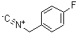 structure of CAS# 148890-53-3, 1-Fluoro-4-(Isocyanomethyl)Benzene;4-Fluorbenzylisocyanide;4-Fluorobenzylisocyanide;TOS-BB-0800