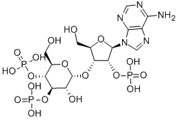 CAS#: 149091-92-9， [(2R,3R,4R,5R)-2-(6-Aminopurin-9-Yl)-4-[(2R,3R,4R,5R,6R)-3-Hydroxy-6-(Hydroxymethyl)-4,5-Diphosphonooxyoxan-2-Yl]Oxy-5-(Hydroxymethyl)Oxolan-3-Yl] Dihydrogen Phosphate