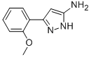 结构式 CAS# 149246-82-2, 5-(2-甲氧基苯基)-1H-吡唑-3-胺