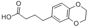 structure of CAS# 14939-93-6, 2,3-Dihydro-1,4-Benzodioxin-6-Butanoic Acid;4-(2,3-DIHYDRO-1,4-BENZODIOXIN-6-YL)BUTANOIC ACID;4-(3,4-Ethylenedioxyphenyl)-Butyric Acid