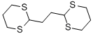 结构式 CAS# 14947-53-6, 2,2'-乙烯二(1,3-二噻烷)