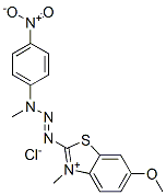 CAS#: 14970-38-8， 6-Methoxy-3-Methyl-2-[3-Methyl-3-(4-Nitrophenyl)Triazen-1-Yl]Benzothiazolium Chloride