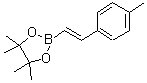 structure of CAS# 149777-84-4, 4,4,5,5-Tetramethyl-2-[(E)-2-(4-Methylphenyl)Vinyl]-1,3,2-Dioxaborolane;1,3,2-Dio<wbr>xaborolan<wbr>e,4,4,5,5<wbr>-tetramet<wbr>hyl-2-[(1<wbr>E)-2-(4-m<wbr>ethylphen<wbr>yl)etheny<wbr>l]-;2-[(1E)-2<wbr>-(4-methy<wbr>lphenyl)v<wbr>inyl]-4,4<wbr>,5,5-tetr<wbr>amethyl-1<wbr>,3,2-diox<wbr>aborolane;4-Methyl-¦Â-styrylboronic acid pinacol ester