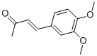 structure of CAS# 15001-27-1, 3,4-Dimethoxybenzylideneacetone;4-(3,4-Dimethoxyphenyl)But-3-En-2-One;St5410424;Nsc96088