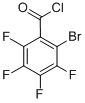 structure of CAS# 151096-42-3, 2-Bromo-3,4,5,6-Tetrafluoro-Benzoyl Chloride;2-Bromo-3,4,5,6-Tetrafluoro-Benzoyl Chloride;Zinc02585575;B167