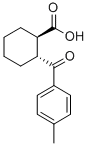 结构式 CAS# 151830-92-1, (1R,2R)-2-(4-甲基苯甲酰)环己烷-1-羧酸酯