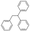 structure of CAS# 1520-42-9, 1,1,2-Triphenylethane;St5446287;1,1,2-Triphenylethane;Benzene, 1,1',1''-(1-Ethanyl-2-Ylidene)Tris-