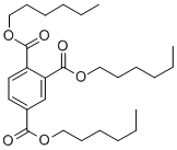 structure of CAS# 1528-49-0, 1,2,4-Benzenetricarboxylicacid 1,2,4-Trihexyl Ester;Benzene-1,2,4-Tricarboxylic Acid Trihexyl Ester;1,2,4-Benzenetricarboxylic Acid, Trihexyl Ester