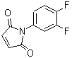 结构式 CAS# 154505-91-6, 1-(3,4-二氟苯基)-1H-吡咯-2,5-二酮