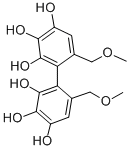 结构式 CAS# 154675-18-0, 5-(甲氧基甲基)-4-[2,3,4-三羟基-6-(甲氧基甲基)苯基]苯-1,2,3-三醇