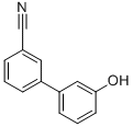 结构式 CAS# 154848-43-8, 3-(3-羟基苯基)苯甲腈
