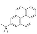 structure of CAS# 155386-57-5, 7-(1,1-Dimethylethyl)-1-Methyl-Pyrene;7-Tert-Butyl-1-Methyl-Pyrene;Pyrene, 7-(1,1-Dimethylethyl)-1-Methyl-;Fr-2363