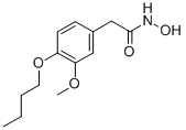 CAS#: 15560-61-9， 2-(4-Butoxy-3-Methoxyphenyl)Acetohydroxamic Acid