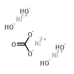 structure of CAS# 155775-31-8, Nickel(2+) Carbonate Hydroxide (3:1:4)