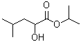 结构式 CAS# 156276-25-4, 2-羟基-4-甲基戊酸异丙酯