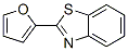 structure of CAS# 1569-98-8, 2-(2-Furanyl)-Benzothiazole;2-(2-Furyl)-1,3-Benzothiazole;Nsc33157;Zinc01665486