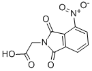 结构式 CAS# 15784-35-7, 2-(4-硝基-1,3-二氧代-异吲哚-2-基)乙酸酯