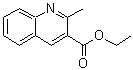 structure of CAS# 15785-08-7, Ethyl 2-Methyl-3-Quinolinecarboxylate;2-methyl-3-carbethoxyquinoline;ethyl-2-methyl quinoline-3-carboxylate;MFCD00195614
