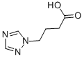 structure of CAS# 158147-52-5, 1H-1,2,4-Triazole-1-Butanoicacid;4-(1,2,4-Triazol-1-Yl)Butyric Acid;1H-1,2,4-Triazole-1-Butanoic Acid;Zero/009601