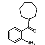 structure of CAS# 159180-54-8, (2-Aminophenyl)(1-Azepanyl)Methanone;(2-aminophenyl)(1-azepanyl)methanone;(2-aminophenyl)(azepan-1-yl)methanone;[2-(1-azepanylcarbonyl)phenyl]amine