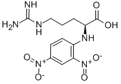 结构式 CAS# 1602-42-2, Nalpha-(2,4-二硝基苯基)-L-精氨酸