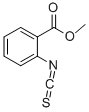 结构式 CAS# 16024-82-1, 2-异硫氰酸基-苯甲酸甲酯
