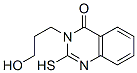 结构式 CAS# 16024-87-6, 2,3-二氢-3-(3-羟基丙基)-2-硫代-4(1H)-喹唑啉酮