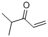 structure of CAS# 1606-47-9, 4-Methyl-1-Pentene-3-One;1-Penten-3-One, 4-Methyl-;4-Methyl-1-Penten-3-One;Isopropyl Vinyl Ketone