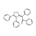 CAS#: 16074-89-8， (2E)-2-(4,5-Diphenyl-3H-1,2-Dithiol-3-Ylidene)-1,2-Diphenylethanone