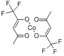 structure of CAS# 16092-38-9, (T-4)-Bis(1,1,1-Trifluoro-2,4-Pentanedionato)-Cobalt