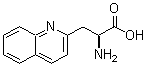 structure of CAS# 161513-46-8, (alphaS)-alpha-Amino-2-Quinolinepropanoic Acid;(S)-2-Amino-3-(Quinolin-2-Yl)Propanoic Acid;(S)-2-AMINO-3-QUINOLIN-2-YL-PROPIONIC ACID;H-BETA-(2-QUINOLYL)-ALA-OH