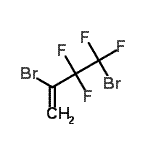 结构式 CAS# 161958-58-3, 2,4-二溴-3,3,4,4-四氟-1-丁烯