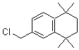 结构式 CAS# 163117-71-3, 6-(氯甲基)-1,2,3,4-四氢-1,1,4,4-四甲基-萘