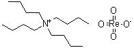 结构式 CAS# 16385-59-4, N,N,N-三丁基-1-丁烷铵氧代(三氧代)铼