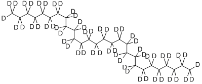 structure of CAS# 16416-33-4, Octacosane-1,1,1,2,2,3,3,4,4,5,5,6,6,7,7,8,8,9,9,10,10,11,11,12,12,13,13,14,14,15,15,16,16,17,17,18,18,19,19,20,20,21,21,22,22,23,23,24,24,25,25,26,26,27,27,28,28,28-D58