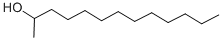 structure of CAS# 1653-31-2, 2-Tridecanol;2-Hydroxytridecane;2-Tridecanol;Nsc9499