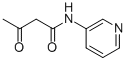 结构式 CAS# 1657-34-7, 3-氧代-N-吡啶-3-基丁酰胺