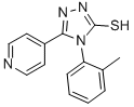 CAS#: 16629-41-7， 5-Pyridin-4-Yl-4-O-Tolyl-4H-[1,2,4]Triazole-3-Thiol