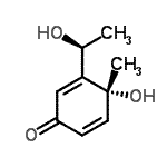 CAS#: 166327-63-5， (4R)-4-Hydroxy-3-[(1S)-1-Hydroxyethyl]-4-Methyl-2,5-Cyclohexadien-1-One