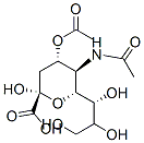 CAS#: 16655-75-7， (2S,4S,5R,6R)-5-Acetamido-4-Acetyloxy-2-Hydroxy-6-[(1R,2R)-1,2,3-Trihydroxypropyl]Oxane-2-Carboxylic Acid