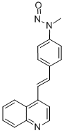 CAS#: 16699-10-8， 4-(4-N-Methyl-N-Nitrosaminostyryl)Quinoline
