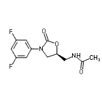CAS#: 167010-30-2， N-{[(5S)-3-(3,5-Difluorophenyl)-2-Oxo-1,3-Oxazolidin-5-Yl]Methyl}Acetamide