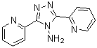 结构式 CAS# 1671-88-1, 3,5-二(2-吡啶基)-4H-1,2,4-三唑-4-胺