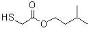 结构式 CAS# 16849-97-1, 3-甲基丁基巯基乙酸酯
