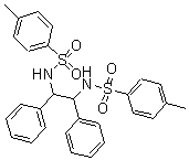 structure of CAS# 170709-41-8, N,N'-[(1S,2S)-1,2-Diphenyl-1,2-Ethanediyl]Bis[4-Methyl-Benzenesulfonamide];(1S,2S)-N,N'-Di-P-Toluenesulfonyl-1,2-Diphenyl-1,2-Ethylenediamine,98%;1S,2S-N,N'-Di-P-Toluenesulphonyl-1,2- Diphenyl-1,2-Ethylenediamine;(1S,2S)-N,N'-DI-P-TOLUENESULFONYL-1,2-DIPHENYL-1,2-ETHYLENEDIAMINE