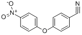 structure of CAS# 17076-68-5, 4-(4-Nitrophenoxy)Benzonitrile;Zinc02853353;Benzonitrile, 4-(4-Nitrophenoxy)-