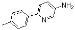 structure of CAS# 170850-45-0, 6-(4-Methylphenyl)-3-Pyridinamine;6-(4-Methylphenyl)Pyridin-3-Amine;6-P-TOLYLPYRIDIN-3-YLAMINE, 95+%;6-(P-Tolyl)Pyridin-3-Amine