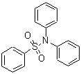 structure of CAS# 1709-51-9, N,N-Diphenylbenzenesulfonamide;diphenyl(phenylsulfonyl)amine;TimTec1_000852;ZINC00102319
